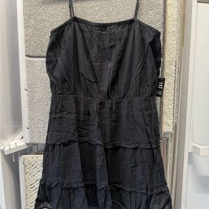 Express Black Sleeveless Dress